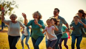 Bewegung und Ernährung für alle Generationen vereint